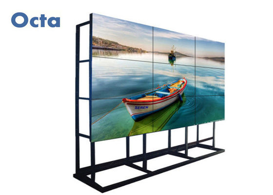 China Pulgada video original 3x3 de la pared 55 de LG LCD con salida del bisel RS232 de 5.3m m proveedor