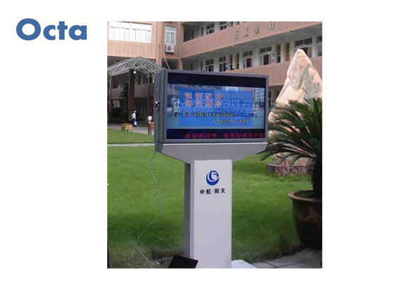 China OCTA señalización sola 2000 de 42 de la pulgada Digitaces de Digitaces de la señalización del soporte al aire libre del liendre proveedor